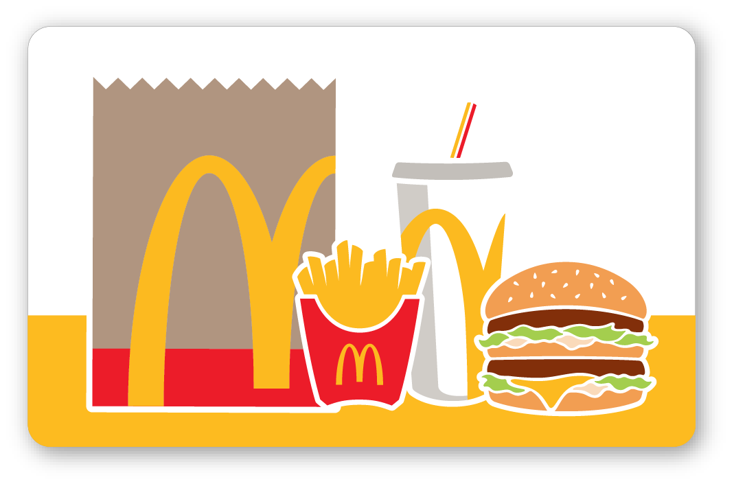 McDonald's Employee Recognition Gift Card