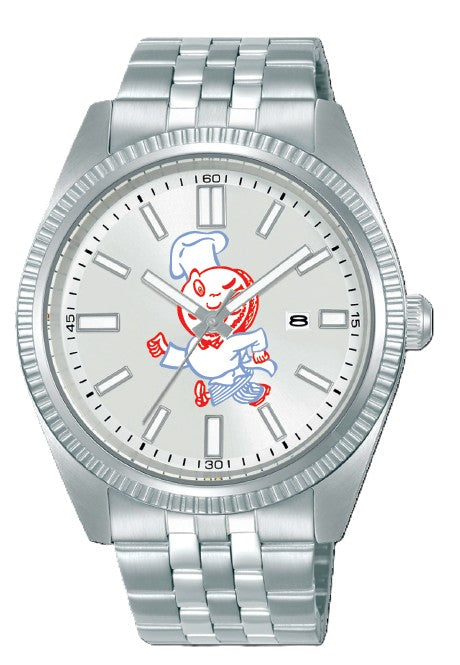 McDonald’s Men's Silver Tone Watch with Animated Speedee