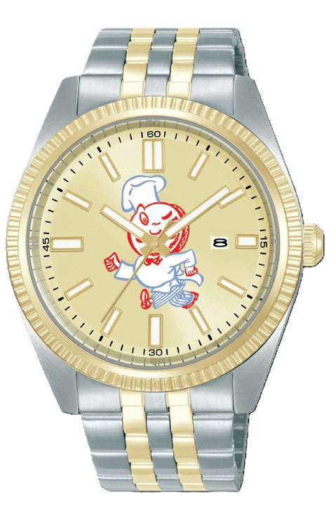 McDonald’s Men's Two-Tone Watch with Animated Speedee