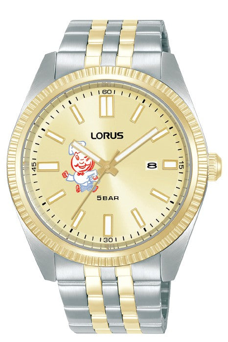 McDonald’s Men's Two-Tone Watch with Animated Speedee