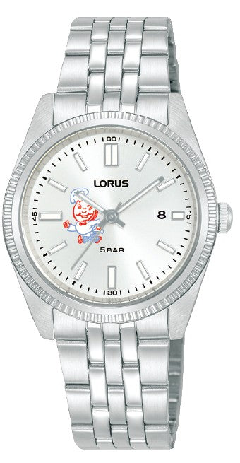 McDonald’s Women's Silver Tone Watch with Animated Speedee
