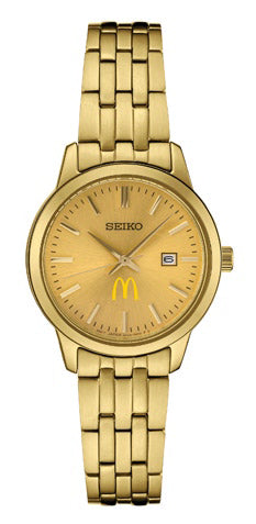 Seiko McDonald's Women's Essential Gold Watch with Gold Dial