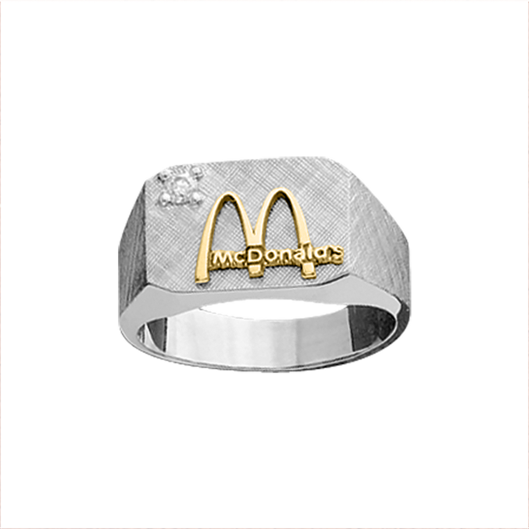 Men’s White Gold Ring